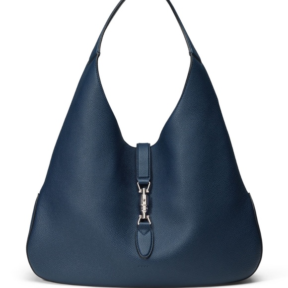Gucci Handbags - 🚫SOLD🚫Gucci Jackie Soft Leather Hobo Bag, Navy